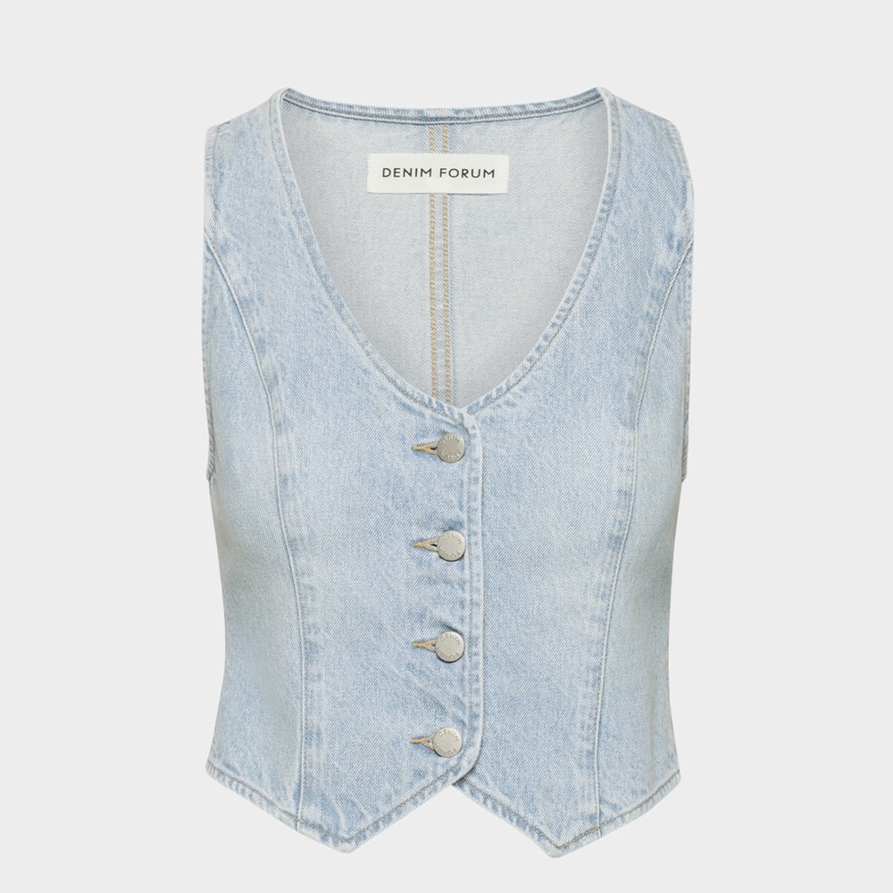 The '90s Mia Denim Vest